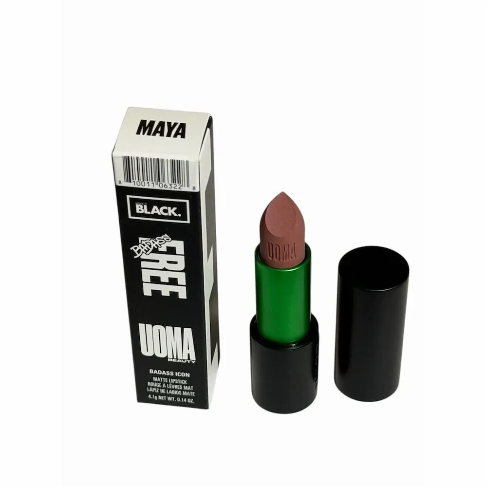 UOMA Beauty Badass Icon Matte Lipstick - Shade Maya